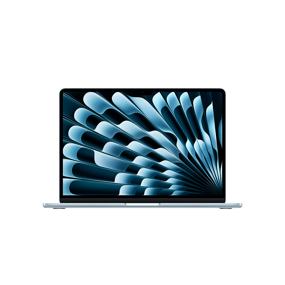 Apple 13-inch MacBook Air, M4 chip with 10-core CPU and 10-core GPU, 16GB, 512GB SSD - Sky Blue