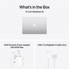 Apple 13-inch MacBook Air, M5 chip with 10‑core CPU and 8‑core GPU, 16GB, 512GB SSD - Silver