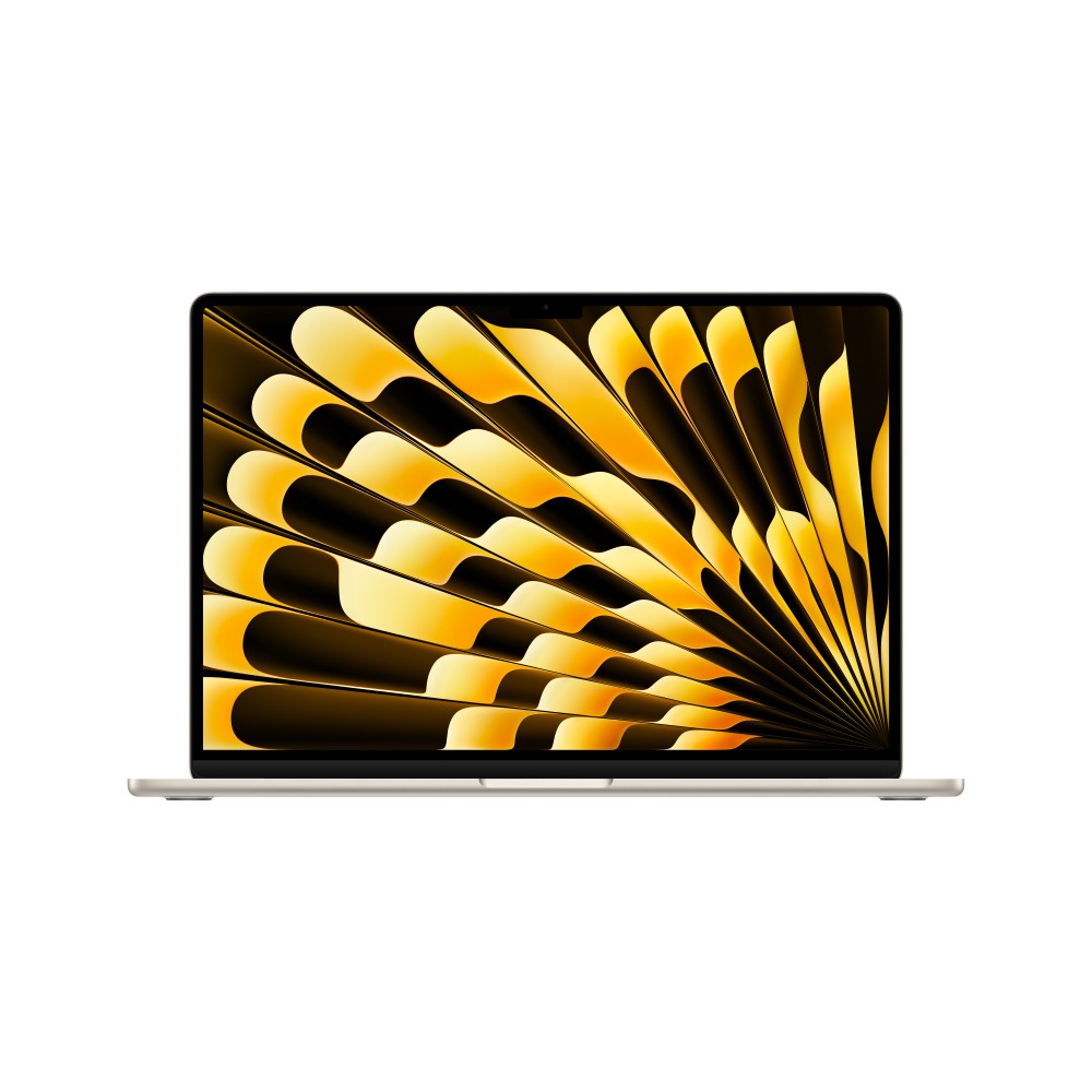 Apple 15-inch MacBook Air, M5 chip with 10‑core CPU and 10‑core GPU, 16GB, 512GB SSD - Starlight
