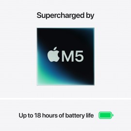 Apple 15-inch MacBook Air, M5 chip with 10‑core CPU and 10‑core GPU, 16GB, 512GB SSD - Starlight