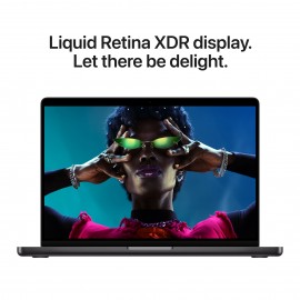 Apple 14-inch MacBook Pro, M5 Pro chip with 15‑core CPU and 16‑core GPU, 24GB, 1TB SSD - Space Black