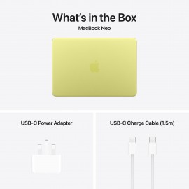 Apple 13-inch MacBook Neo, A18 Pro chip with 6-core CPU and 5-core GPU, 8GB, 256GB - Citrus [ETA: 5 weeks onwards]