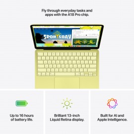 Apple 13-inch MacBook Neo, A18 Pro chip with 6-core CPU and 5-core GPU, 8GB, 256GB - Citrus [ETA: 5 weeks onwards]