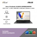 Asus Vivobook A1605V-APMB036WSM (Intel Core 5-120U | 16” WUXGA, | 16GB RAM | 512GB SSD | Intel Graphics | Windows 11 Home)