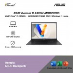 ASUS Vivobook 16 A1605V-AMB2256WS Laptop (Intel  ® Core™ i7-13620H | 16" WUXGA | 16GB RAM | 512GB SSD | Intel  ® UHD Graphics | Windows 11 Home |Microsoft Office Home 2024 + Microsoft 365)
