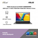 ASUS Vivobook Go E1404F-AEB888WMS Laptop (AMD Ryzen 5 7520U | 14"FHD | 16GB RAM | 512GB SSD | AMD Radeon Graphics | Windows 11 Home | Office Home & Student + M365)