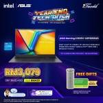 ASUS Gaming K3605V-CRP2008WS Gaming Laptop (Intel  ® Core™ i5-13420H | 16" WUXGA | 16GB RAM | 512GB SSD | NVIDIA  ® GeForce RTX™ 3050 4GB | Windows 11 Home |Microsoft Office Home 2024 + Microsoft 365)