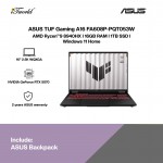 ASUS TUF Gaming A16 FA608P-PQT053W Gaming Laptop (NVIDIA  ® GeForce RTX™ 5070 | R9-8940HX | 16" 2.5K WQXGA | 16GB RAM | 1TB SSD | Windows 11 Home)