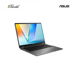 ASUS Vivobook 14 Flip TP3407S-AQL028WS Laptop (Intel  ® Core™ Ultra 7 258V | 14" WUXGA Touch | 32GB RAM | 1TB SSD | Intel  ® Arc™ Graphics | Windows 11 Home |Microsoft Office Home 2024 + Microsoft 365)