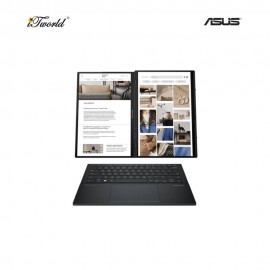 ASUS Zenbook Pro Duo UX8406M-APZ032WSM Laptop (Intel  ® Core™ Ultra 7 155H | 14" 3K OLED Touch | 32GB RAM | 1TB SSD | Intel  ® Arc™ Graphics | Windows 11 Home |Microsoft Office Home 2024 + Microsoft 365)