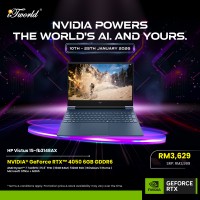 HP Victus Gaming Laptop 15-fb3148AX (NVIDIA??® GeForce RTX™ 4050 | AMD Ryzen™ 7 7445H | 16GB | 512GB SSD | 15.6'' FHD | Windows 11 Home | Preinstalled Microsoft Office Home 2024 + 1 Year Office 365 Basic)