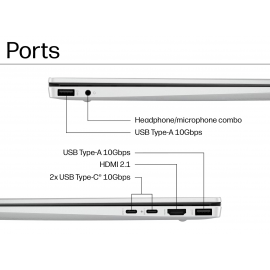HP OmniBook 7 Aero 13.3 inch Next Gen AI 13-bg1032AU (AMD Ryzen™ AI 5 340 | 16GB | 512GB SSD | AMD Radeon™ 840M Graphics | Windows 11 | Preinstalled Microsoft Office Home 2024 + 1 Year Office 365 Basic)