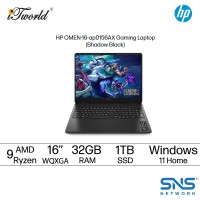 HP OMEN Gaming Laptop 16-ap0156AX (AMD Ryzen™ 9 8940HX | 16" WQXGA | 32GB RAM | 1TB SSD | RTX 5070 | Windows 11 Home | Office+M365)