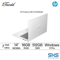 HP ProBook 440 G11 8Z4N0AV (Intel Core Ultra 7 155U |  14‘' | 16GB | 512GB SSD | Integrated Graphics | Windows 11 Pro)