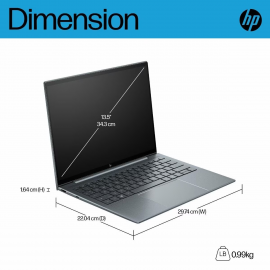 HP Dragonfly 13.5 inch G4 Notebook PC (Intel  ® Core™ i7-1355U | 16GB | 1TB | 13.5" WUXGA+ | Intel  ® Iris  ® Xᵉ Graphics | Windows 11 Pro) 9D6L4PT