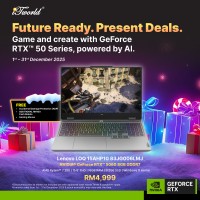 Lenovo LOQ 15AHP10 83JG006LMJ Gaming Laptop (NVIDIA??® GeForce RTX™ 5060 | AMD Ryzen™ 7 250 | 15.6” FHD | 16GB RAM | 512GB SSD | Windows 11 Home)