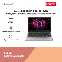 Lenovo LOQ 15AHP10 83JG006LMJ Gaming Laptop (AMD Ryzen™ 7 250 | 15.6” FHD | 16GB RAM | 512GB SSD | NVIDIA??® GeForce RTX™ 5060 | Windows 11 Home)