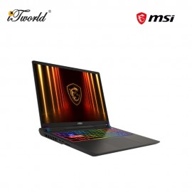 MSI Vector 16 HX AI A2XWIG-295MY (NVIDIA  ® GeForce RTX™ 5080 | CU 9-275HX | 16” QHD+ | 16GB RAM | 1TB SSD | Windows 11 Home)