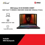 MSI Katana 15 HX B14WEK-435MY Gaming Laptop (Intel  ® Core™ i7-14650HX | 15.6" QHD | 16GB RAM | 512GB SSD | NVIDIA  ® GeForce RTX™ 5050 8GB | Windows 11 Home)