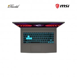 (my-Yayasan) MSI Thin 15 B12UCX-1600MY Gaming Laptop (i5-12450H,8GB,512 GB SSD,RTX2050 4GB,15.6"FHD,W11H,Gray,2Y)