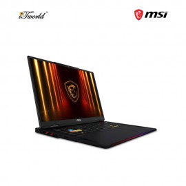 MSI Raider 18 HX AI A2XWJG-068MY Gaming Laptop (NVIDIA  ® GeForce RTX™ 5090 | CU 9-285HX |18"UHD+ | 64GB RAM | 4TB SSD | Windows 11 Home)