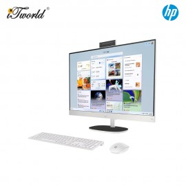 HP 27-cr0058d AIO Desktop PC (Intel  ® Core™ i5-1334U | 27"FHD | 8GB RAM | 1TB SSD | Intel  ® Iris  ® Xe Graphics | Windows 11 Home | Microsoft Office Home & Student 2024 + Microsoft 365 Basic)