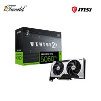 MSI Geforce RTX 5060 TI Ventus OC Plus 2X 8GB Graphics Card 912-V536-024