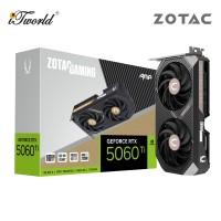 ZOTAC GAMING GeForce RTX 5060 Ti 16GB AMP Graphics Card - ZT-B50620F-10M