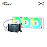 TRYX PANORAMA 360mm ARGB AIO Liquid Cooler - White (L-P360A-AS3M-G1W)