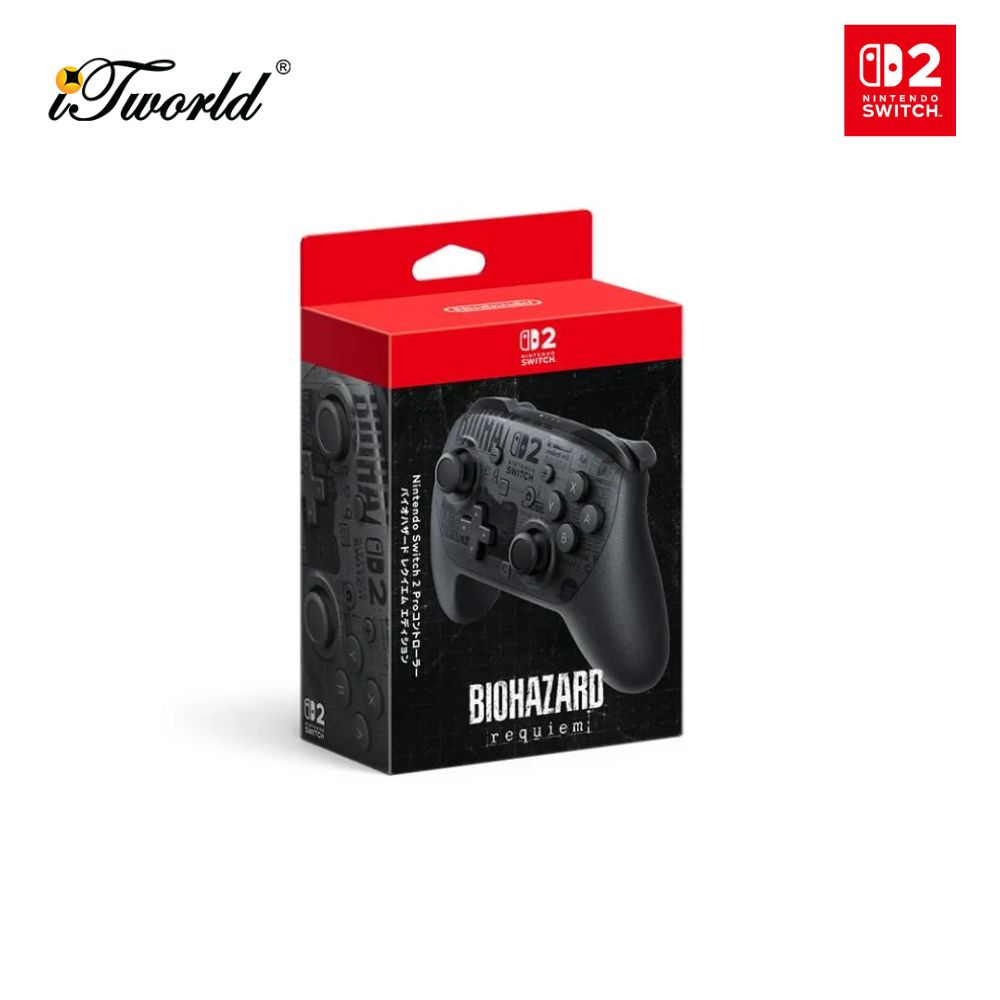 Nintendo Switch 2 Pro Controller Resident Evil Requiem Edition