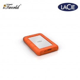 LaCie Rugged Mini 4TB USB 3.0 With Rescue Portable Hard Drive (LAC9000633)