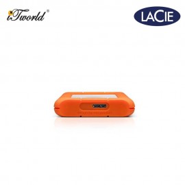 LaCie Rugged Mini 4TB USB 3.0 With Rescue Portable Hard Drive (LAC9000633)