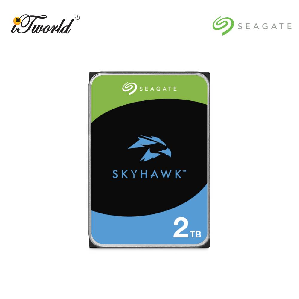 Skyhawk 2TB 3.5" 5400RPM SATA Hard Drive (ST2000VX017)