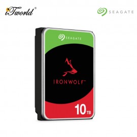 IronWolf NAS 10TB 3.5" 7200RPM SATA Hard Drive (ST10000VN000)