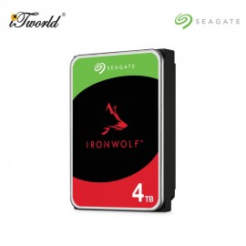 IronWolf NAS 4TB 3.5" 5400RPM SATA Hard Drive (ST4000VN006)