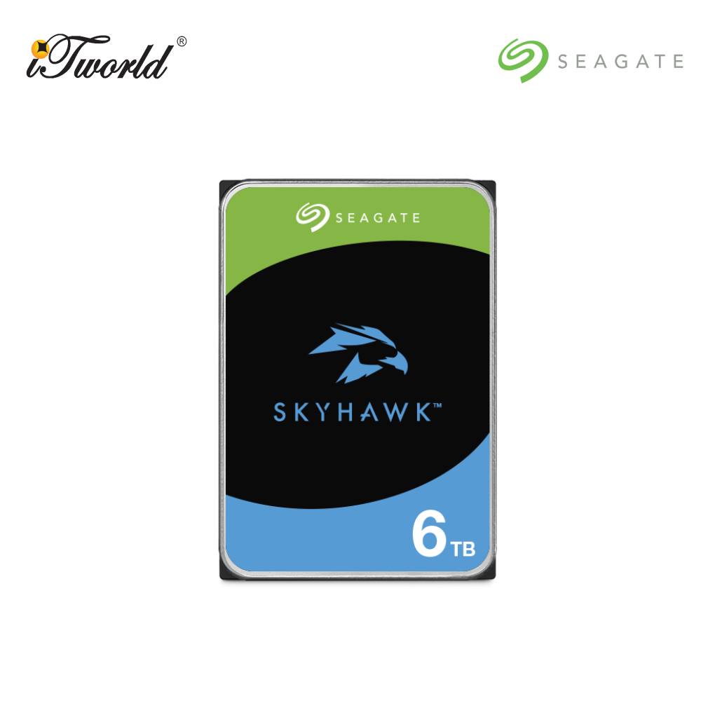 Skyhawk 6TB 3.5" 5400RPM SATA Hard Drive (ST6000VX009)