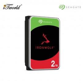 IronWolf NAS 2TB 3.5" 5400RPM SATA Hard Drive (ST2000VN003)