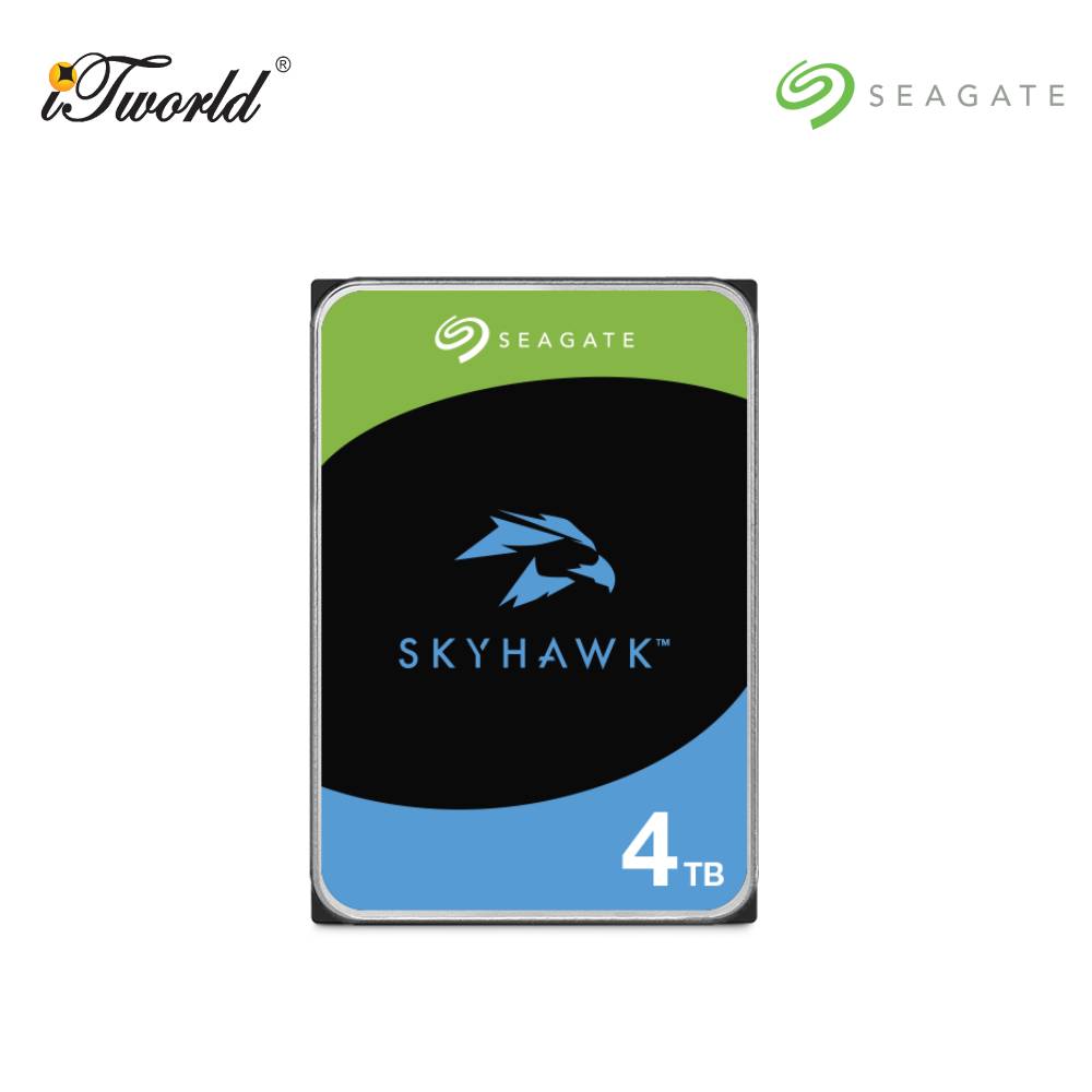 Skyhawk 4TB 3.5" 5900RPM SATA Hard Drive (ST4000VX016)