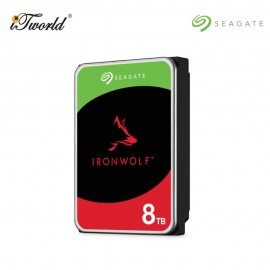 IronWolf NAS 8TB 3.5" 7200RPM SATA Hard Drive (ST8000VN004)