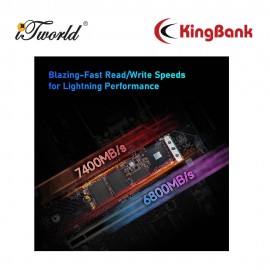 KINGBANK KP270 1TB M.2 2280 PCIe Gen 4x4 NVMe SSD K5.02.FRY201T202