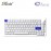 Akko MOD007 PC Blue on White Fully Assembled Hot-Swap Keyboard - Akko Piano Swit...