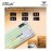 AULA F108 PRO Yellow White Coffee Multi Mode Mechanical Keyboard with Strawberry...