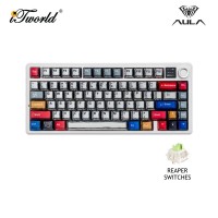 AULA F75MAX Multi Mode Mechanical Keyboard with Reaper Switch (F75MAX-Comic)