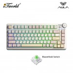 AULA AU75 Cold Brew Milk Tea Multi Mode Mechanical Keyboard with Bloomfield Switch 