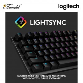 Logitech G512 LIGHTSYNC RGB Mechnical Gaming Keyboard - GX Brown Tactile (920-009354)