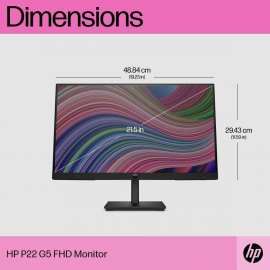 HP P22 G5 21.5'' FHD Monitor (64X86AA)