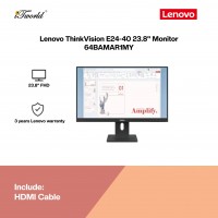 Lenovo ThinkVision E24-40 23.8" Monitor 64BAMAR1MY