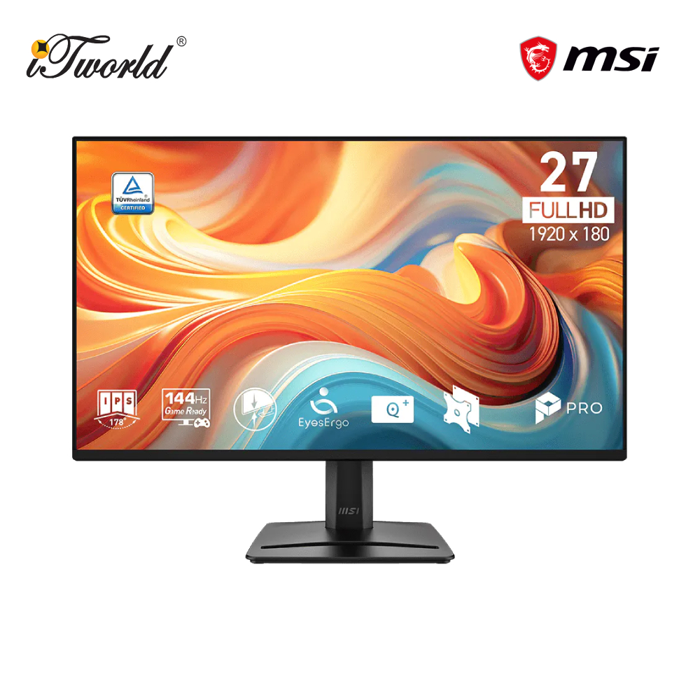 MSI PRO MP275 E14L 27" Business Monitor - 9S6-3PF0CM-011/9S6-3PF0CM-003
