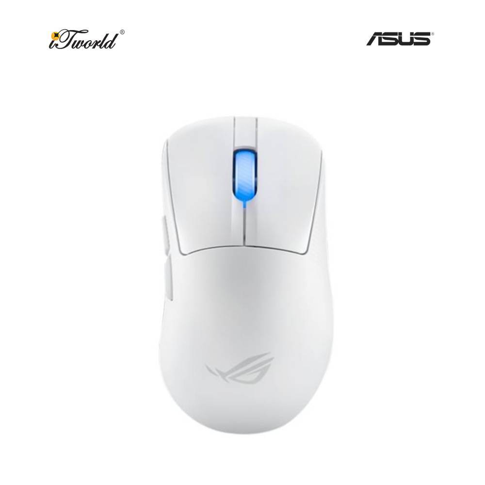 Asus P714 ROG Keris II Ace Wireless Gaming Mouse - White 90MP03N0-BMUA10
