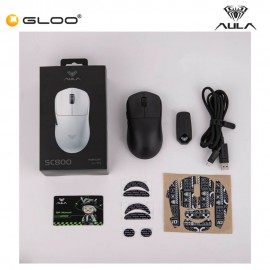 AULA SC800 Wireless Gaming Mouse - Black